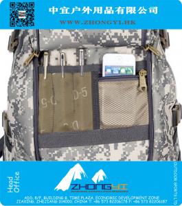 3D Mannen Vrouwen Unisex Outdoor Militaire Tactische Rugzak CampHiking Tas Rugzak 45L MOLLE Groot Groot Ergonomisch Toestel