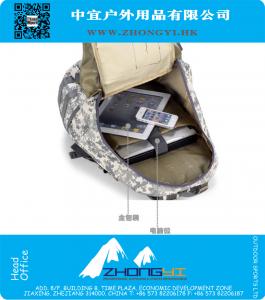 3D Mannen Vrouwen Unisex Outdoor Militaire Tactische Rugzak CampHiking Tas Rugzak 45L MOLLE Groot Groot Ergonomisch Toestel