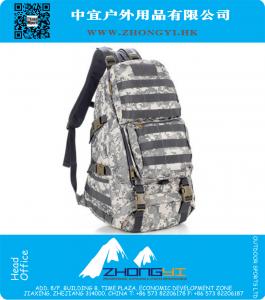 3D Mannen Vrouwen Unisex Outdoor Militaire Tactische Rugzak CampHiking Tas Rugzak 45L MOLLE Groot Groot Ergonomisch Toestel