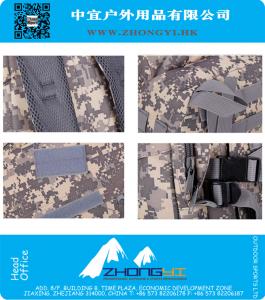 Nieuwe tactische aanval Outdoor militaire rugzakken Rugzak Camping tas Grote 2 kleuren
