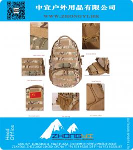 MOLLE Multifunctionele Militaire Rugzak Waterbestendig Outdoor Tactische Rugzak Travel Camping Hiking Sporttas