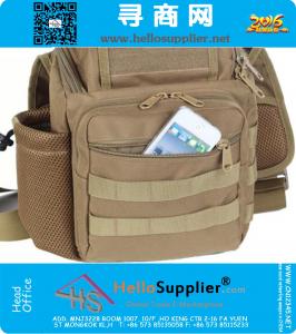 Gli uomini di stile militare sport Cross Body Pack Casual Single Strap Sling One spalla Camping Borse Camera Bag