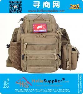 Gli uomini di stile militare sport Cross Body Pack Casual Single Strap Sling One spalla Camping Borse Camera Bag