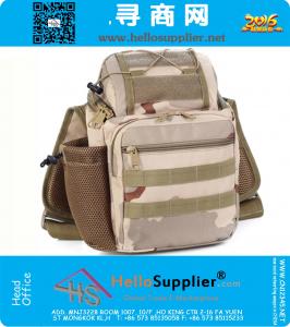 Gli uomini di stile militare sport Cross Body Pack Casual Single Strap Sling One spalla Camping Borse Camera Bag