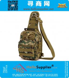 Nylon Molle Borst Pack Cross Body Sling Enkele Schouder Sporttas Voor Vissen Camping Apparatuur Outdoor Jacht Fietsen