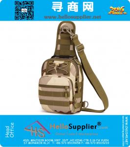 Nylon Molle Borst Pack Cross Body Sling Enkele Schouder Sporttas Voor Vissen Camping Apparatuur Outdoor Jacht Fietsen