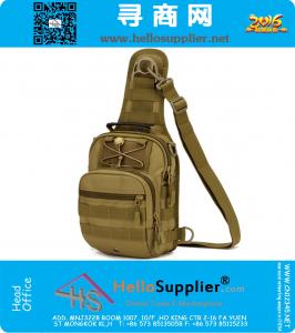 Nylon Molle Borst Pack Cross Body Sling Enkele Schouder Sporttas Voor Vissen Camping Apparatuur Outdoor Jacht Fietsen