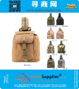 Outdoor Nylon Militaire Rugzakken Waterdichte Oxford Stof Backpacking Schoudertas Sport Fietsen Wandelen Jacht Sling Bag