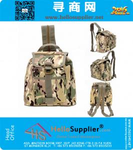 Outdoor Nylon Militaire Rugzakken Waterdichte Oxford Stof Backpacking Schoudertas Sport Fietsen Wandelen Jacht Sling Bag