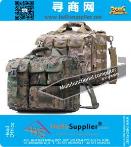 Erkekler Kadın Unisex Bilgisayar Mesaj Çantaları Taktik Molle Omuz Paketi Askeri Spor Salonu Duffle Çantası