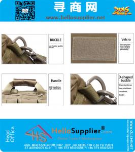Erkekler Kadın Unisex Bilgisayar Mesaj Çantaları Taktik Molle Omuz Paketi Askeri Spor Salonu Duffle Çantası