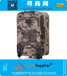 Bagage grote capaciteit mannen Army Green Camouflage trolley tas Smith hefboom vrouwen directionele wiel reistas