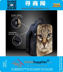 Fashion Cool Thermal Lunch Bag Crianças Camuflagem Armazenamento de alimentos Kids Camo Bolsas de almoço para meninos Meninas Lunchbox para crianças Adulto