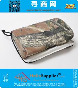 Camouflage koeltas voor mannen en kinderen outdoor camo waterdicht 6 blikjes volume warmte voedselcontainer met riemen