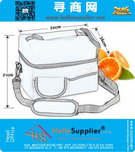 Draagbare outdoor picknickzak Oxford lunchzak Mode IJszak Versheid Moedermelk Pakket Casual multi-layer lunch koeltas