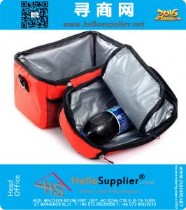 Draagbare outdoor picknickzak Oxford lunchzak Mode IJszak Versheid Moedermelk Pakket Casual multi-layer lunch koeltas