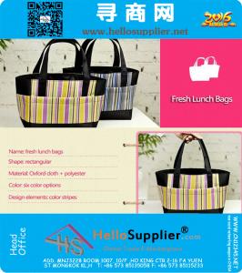 Outdoor picknick geïsoleerde lunch tas Tote waterdichte multifunctionele tassen