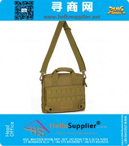 Uomini 1000D Nylon impermeabile Tattico Militare Laptop Computer Croce tracolla Messenger Tote borsa a mano