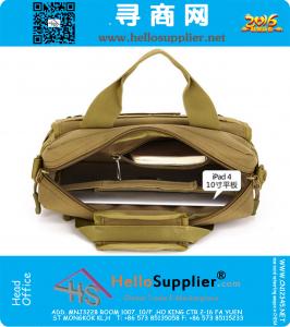 Uomini 1000D Nylon impermeabile Tattico Militare Laptop Computer Croce tracolla Messenger Tote borsa a mano