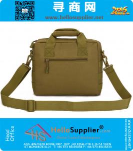 Uomini 1000D Nylon impermeabile Tattico Militare Laptop Computer Croce tracolla Messenger Tote borsa a mano