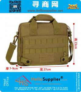 Uomini 1000D Nylon impermeabile Tattico Militare Laptop Computer Croce tracolla Messenger Tote borsa a mano