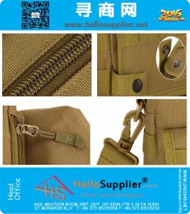 Uomini 1000D Nylon impermeabile Tattico Militare Laptop Computer Croce tracolla Messenger Tote borsa a mano