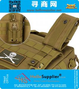 Uomini 1000D Nylon impermeabile Tattico Militare Laptop Computer Croce tracolla Messenger Tote borsa a mano
