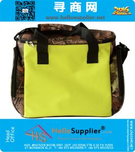 Grote capaciteit Bark Camouflage Koeler Tassen Waterdichte Nylon Geïsoleerde Koeler met verstelbare schouderriem en afneembare voering