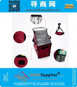 Draagbare koeltassen Camping Outdoor Noodzaak Wijn Picknickpakket Thermisch geïsoleerde Tote Lunch Cool Lunchbox Handtas