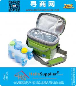Multifunctionele koeltassen Groot volume Thicken Vouwen Frisse houden borst melk tas Thermische picknick tas ontvangen