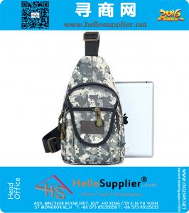 Veld Tactische Borst Sling Bag Outdoor Sport Enkele Schoudertas Man Grote Grote Rit Reistas militar Tactische borsttas