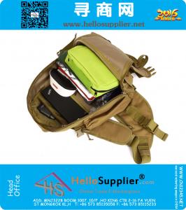 Mannen 1000D Nylon Militaire Tactische Reizen Wandelen Rijden Bike Cross Body Messenger Schouder Rugzak Sling Borst Waterdichte Tas