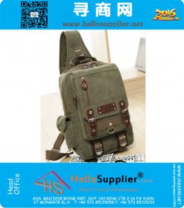 Nieuwe multifunctionele klassieke canvas tassen mannen tassen borst tas messenger bag casual heren sport handtassen