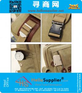 Nieuwe multifunctionele klassieke canvas tassen mannen tassen borst tas messenger bag casual heren sport handtassen