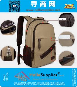 Mochila de la computadora de los hombres, bolsos de viaje de los hombres mochilas militares de la escuela bolso de la mochila de la escuela