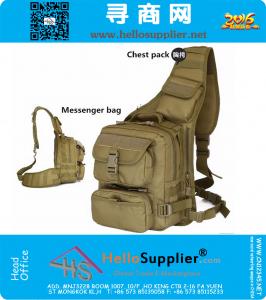 Outdoor Jacht Apparatuur Enkele Schouder Sling Borst Tas Jacht Zware Carrier Tactische Leger Sport IPAD Tassen