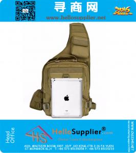 Outdoor Jacht Apparatuur Enkele Schouder Sling Borst Tas Jacht Zware Carrier Tactische Leger Sport IPAD Tassen