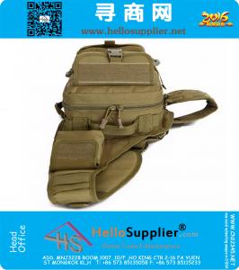 Outdoor Jacht Apparatuur Enkele Schouder Sling Borst Tas Jacht Zware Carrier Tactische Leger Sport IPAD Tassen