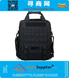 1000D Molle Tactical 14 Inch Laptop Notebook Hand Schouder Rugzak leger militaire messenger Computer Camouflage tas 3 in 1