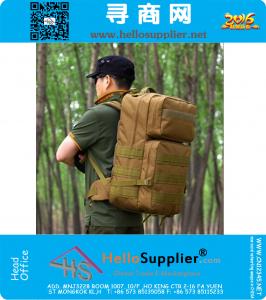 Mochila táctica militar de gran capacidad para hombre del camuflaje que va de excursión mochilas US Hunting mochilas impermeables portátiles bolsas