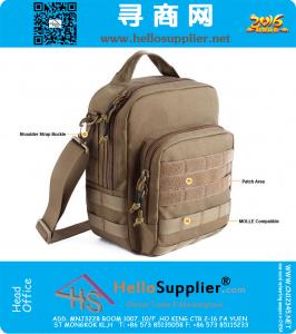 Mens Waterdichte Militaire Tactische EDC Zak Outdoor Reizen Multifunctie Molle Messenger Schoudertas voor Ipad 2 3 4 1050D Nylon