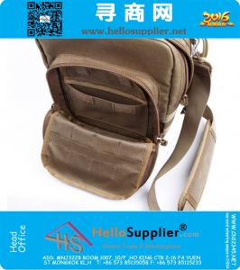 Mens Waterdichte Militaire Tactische EDC Zak Outdoor Reizen Multifunctie Molle Messenger Schoudertas voor Ipad 2 3 4 1050D Nylon