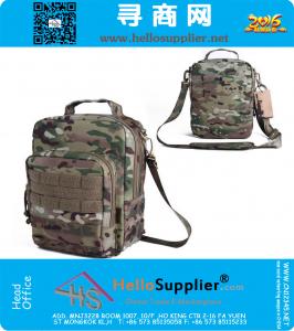 Mens Waterdichte Militaire Tactische EDC Zak Outdoor Reizen Multifunctie Molle Messenger Schoudertas voor Ipad 2 3 4 1050D Nylon
