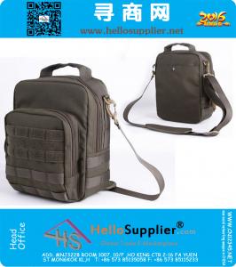 Mens Waterdichte Militaire Tactische EDC Zak Outdoor Reizen Multifunctie Molle Messenger Schoudertas voor Ipad 2 3 4 1050D Nylon