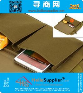 Mens Advanced Molle Tactical Outdoor Bolsa de hombro portátil Messenger Pack Ultra-light Gama de caza Soldier Ultimate Carrier