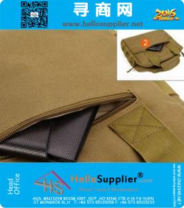 Mens Advanced Molle Tactical Outdoor Bolsa de hombro portátil Messenger Pack Ultra-light Gama de caza Soldier Ultimate Carrier