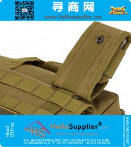Mens Advanced Molle Tactical Outdoor Bolsa de hombro portátil Messenger Pack Ultra-light Gama de caza Soldier Ultimate Carrier