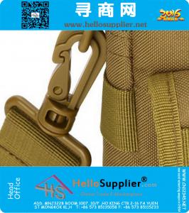 Mens Advanced Molle Tactical Outdoor Bolsa de hombro portátil Messenger Pack Ultra-light Gama de caza Soldier Ultimate Carrier