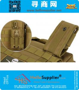 Mens Advanced Molle Tactical Outdoor Bolsa de hombro portátil Messenger Pack Ultra-light Gama de caza Soldier Ultimate Carrier