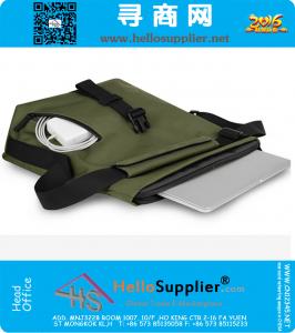 Mode Heren Vintage Canvas School Messenger Bag Satchel Merk Militaire Mannen Laptop Schouder Messenger Bag
